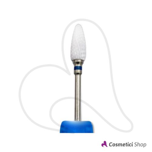 Immagine di Punta fresa in ceramica a cono Real Nails Professional