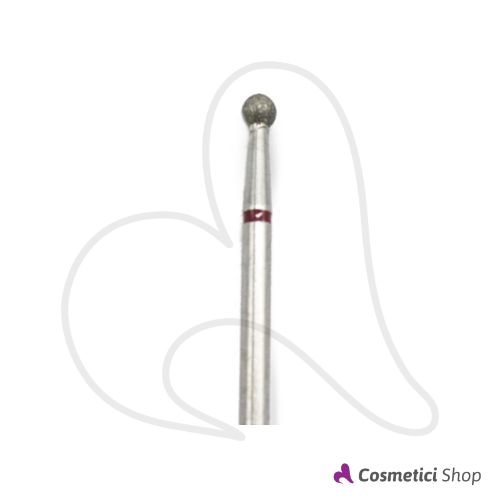 Immagine di Punta fresa in acciaio diamantato a sfera Real Nails Professional