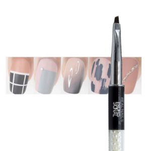 Immagine di Pennello per decorazione unghie obliquo n°2 Real Nails Professional