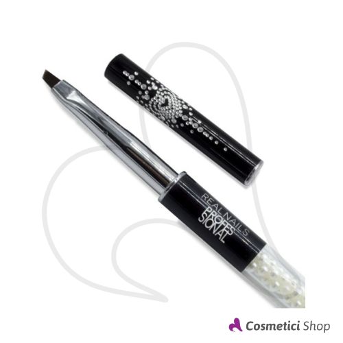 Immagine di Pennello per decorazione unghie obliquo n°2 Real Nails Professional