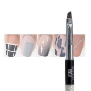 Immagine di Pennello per decorazione unghie obliquo n°4 Real Nails Professional