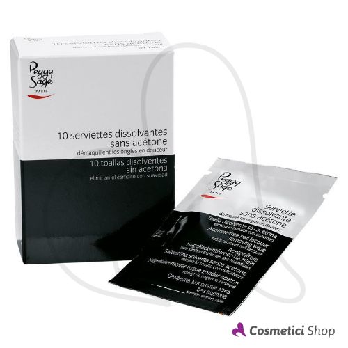 Immagine di Salviette solventi senza acetone Peggy Sage