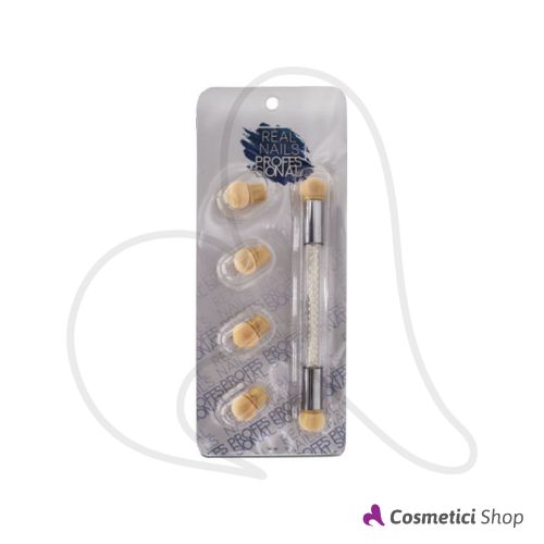 Immagine di Pennello a doppia spugna per sfumature Baby Boomer Real Nails