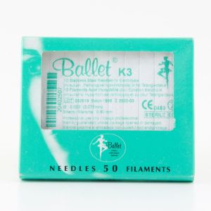 Ago per elettrodepilazione K3  Acciaio inox Ballet