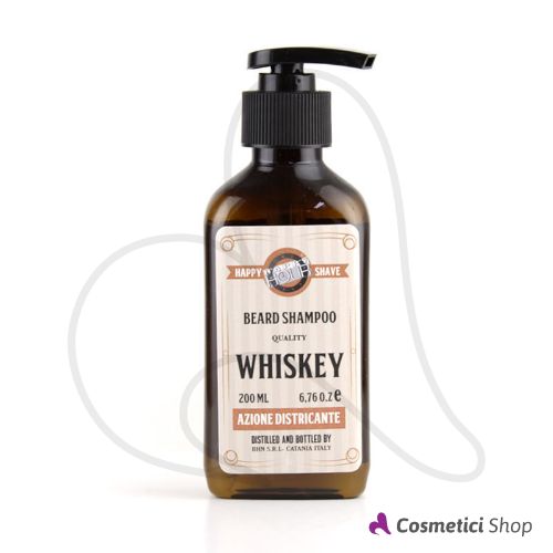 Immagine di Shampoo barba districante Whiskey Happy Hour 200 ml
