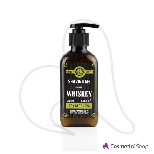 Immagine di Gel da rasatura con Aloe Vera Whiskey Happy Hour 200 ml
