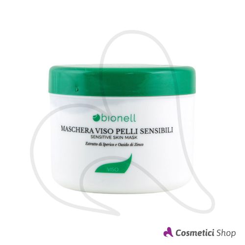 Maschera viso pelli sensibili Ossido di Zinco e Iperico Bionell 500 ml