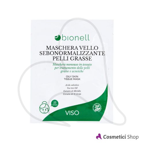 Immagine di Maschera viso vello sebonormalizzante pelli grasse Bionell