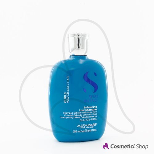 Shampoo delicato definizione ricci Enhancing Low Shampoo Curls Semi di lino Alfaparf Milano 250 ml