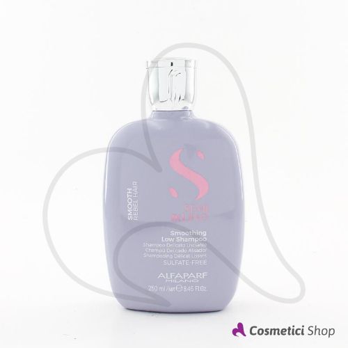 Shampoo delicato lisciante Smoothing Low Shampoo Smooth Semi di lino Alfaparf Milano 250 ml