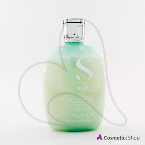 Shampoo delicato lenitivo Calming Micellar Low Shampoo Scalp Relief Semi di lino Alfaparf Milano 250 ml