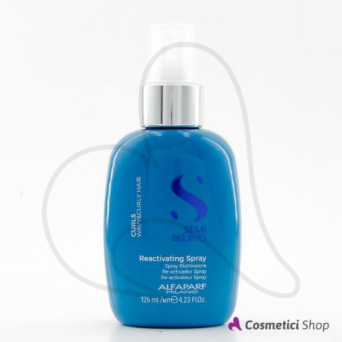 Immagine di Spray riattivatore ricci Curls Semi di lino Alfaparf