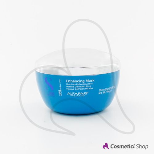 Maschera definizione ricci Enhancing Mask Curls Semi di lino Alfaparf Milano 200 ml