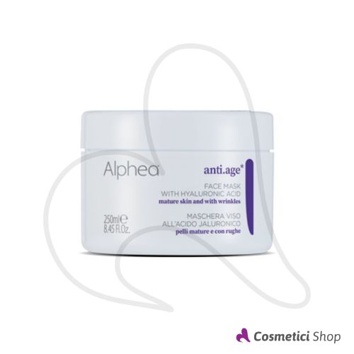 Maschera viso Acido Ialuronico Anti-Age Alphea