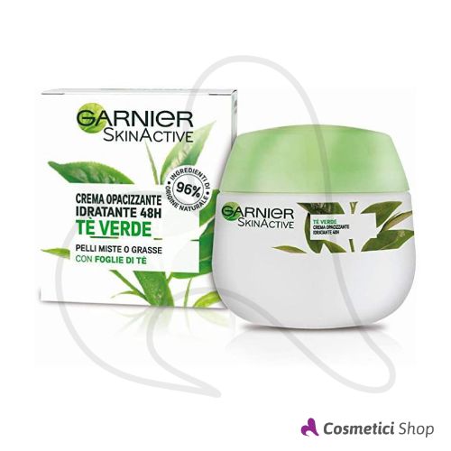 Immagine di Crema viso opacizzante idratante Tè Verde SkinActive Garnier