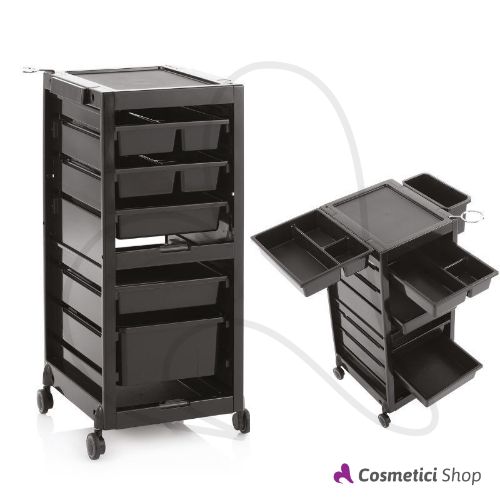 Immagine di Carrello porta attrezzi New York Slide Black Xanitalia