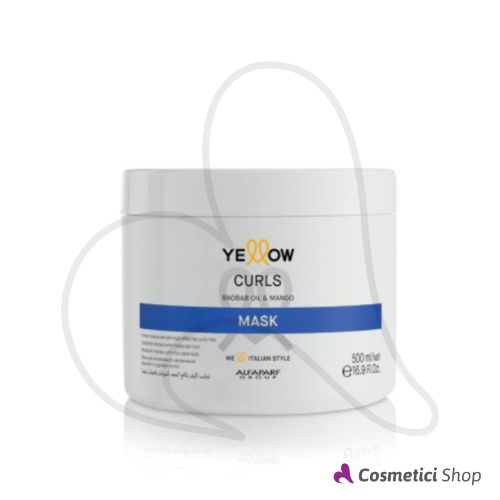 Immagine di Maschera per ricci anti-crespo Curls Yellow Alfaparf