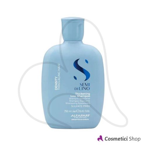 Shampoo delicato ispessente Thickening Low Shampoo Density Semi di Lino Alfaparf Milano 250 ml