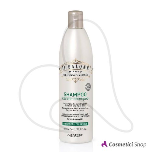 Immagine di Shampoo ristrutturante Keratin Il Salone Milano Alfaparf 500 ml