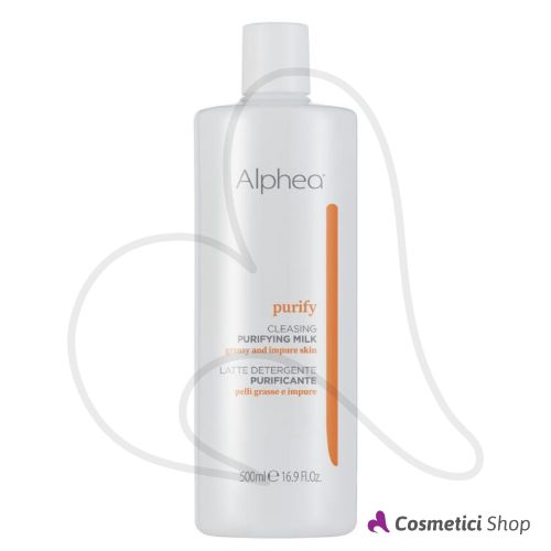Latte detergente purificante Purify Alphea