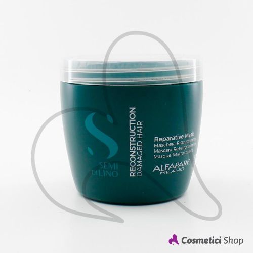 Maschera ristrutturante Reparative Mask Reconstruction Semi di lino Alfaparf Milano 500 ml
