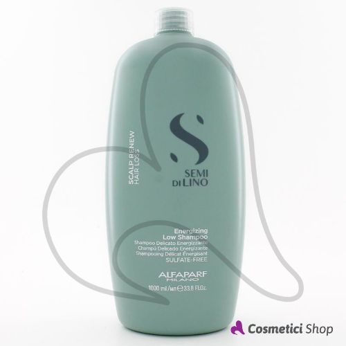 Shampoo delicato energizzante Energizing Low Shampoo Scalp Renew Semi di Lino Alfaparf Milano 1000 ml