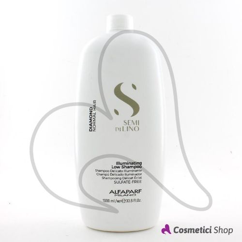 Shampoo delicato illuminante Illuminating Low Shampoo Diamond Semi di Lino Alfaparf Milano 1000 ml