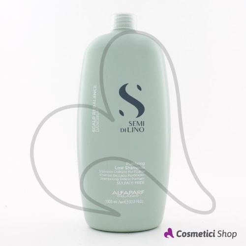 Shampoo delicato purificante Purifying Low Shampoo Scalp Rebalance Semi di lino Alfaparf Milano 1000 ml
