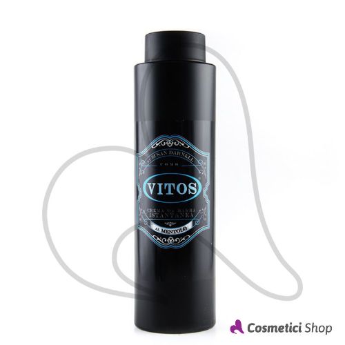 Crema da barba istantanea al mentolo Vitos 1000 ml