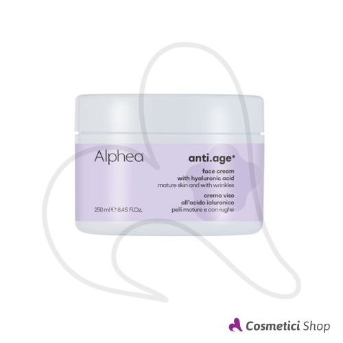 Crema viso antirughe Acido Ialuronico Anti-Age Alphea