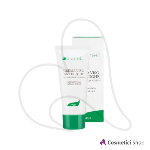 Crema viso antirughe Acido Ialuronico e Bacche di Goji Bionell 50 ml