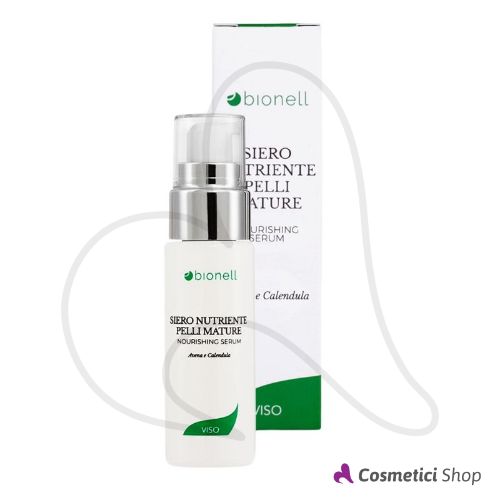 Siero viso nutriente pelli mature Avena e Calendula Bionell
