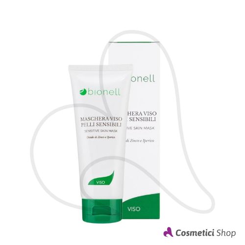 Maschera viso pelli sensibili Ossido di Zinco e Iperico Bionell 100 ml