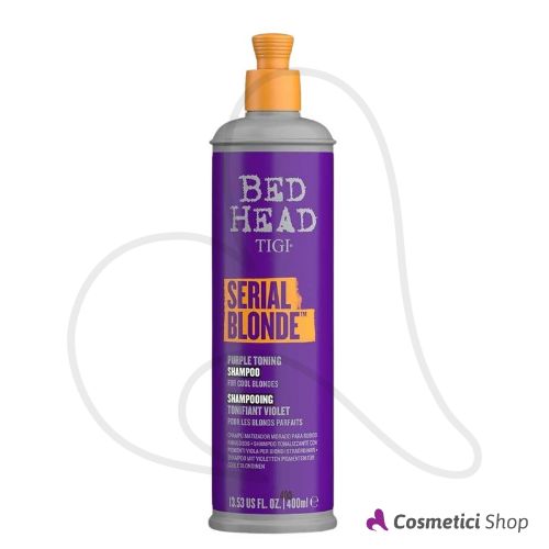 Shampoo tonalizzante capelli biondi Purple Toning Serial Blonde Bed Head Tigi