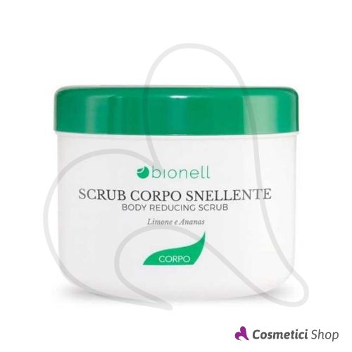 Scrub corpo snellente Limone e Ananas Bionell 500 ml