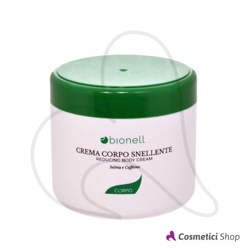 Crema corpo snellente Salvia e Caffeina Bionell 500 ml