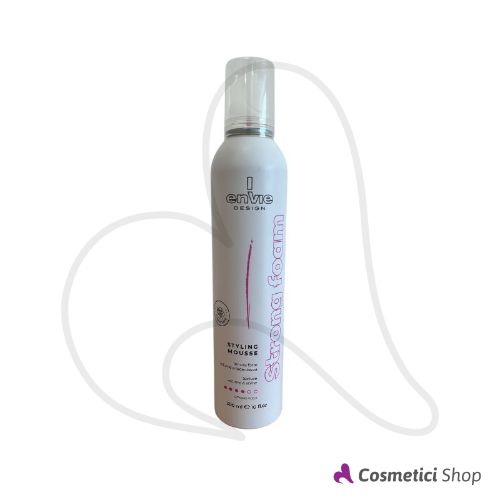 Styling mousse tenuta forte volume e lucentezza Strong Foam Design Envie