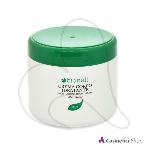 Crema corpo idratante Aloe e Karitè Bionell 500 ml