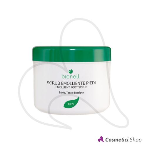 Scrub emolliente piedi Salvia Timo Eucalipto Bionell