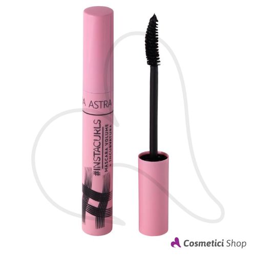Mascara nero Volume + Incurvatura #InstaCurls Astra Make-up