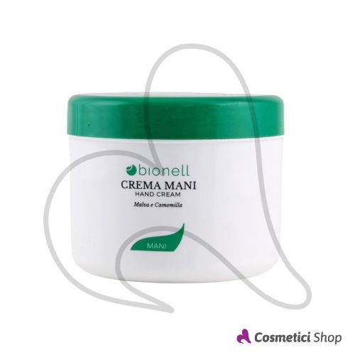 Crema mani Malva e Camomilla Bionell vaso 500 ml