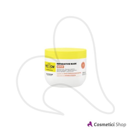 Maschera riparatrice intensiva per capelli danneggiati Reparative Mask Repair Yellow Alfaparf 300 ml