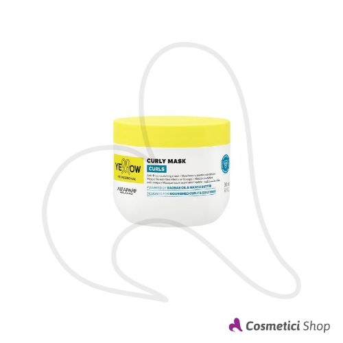 Maschera nutriente ricci anti-crespo Curly Mask Curls Yellow Alfaparf 300 ml
