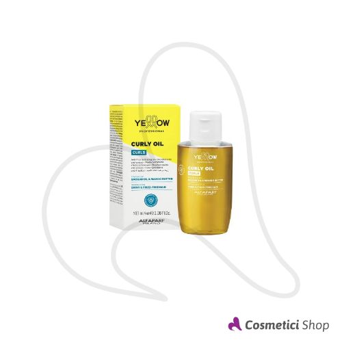 Olio nutriente idratante anti-crespo capelli ricci Curly Oil Curls Yellow Alfaparf