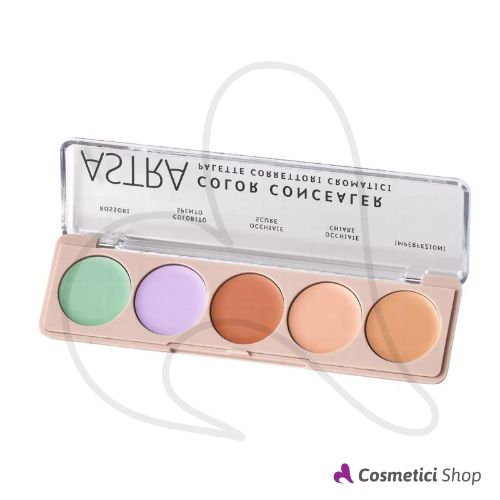 Palette viso correttori cromatici Color Concealer Astra