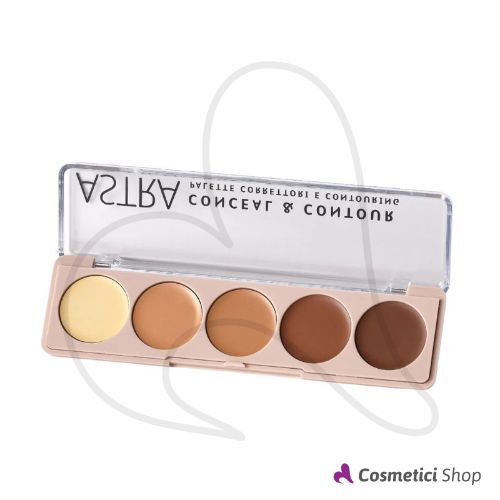 Palette viso correttori e contouring Conceal & Contour Astra