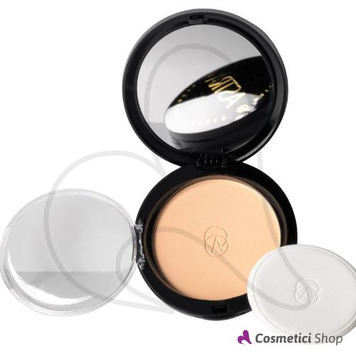 Cipria in polvere compatta effetto seta Natural Skin Powder Astra