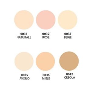 Cipria in polvere compatta effetto seta Natural Skin Powder Astra colori