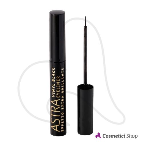 Eyeliner Vinilico Intenso Extra-brillante Vinyl Black Eyeliner Astra Make-up
