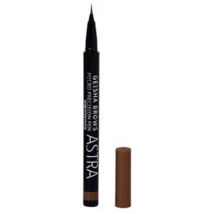 Penna sopracciglia Geisha Brows Micro Precision Pen Astra Make-up 02-Warm Brown